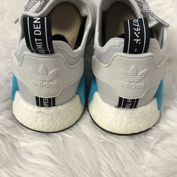 Adidas NMD XR1 Cyan size 9 with Box - Picture 4 of 7